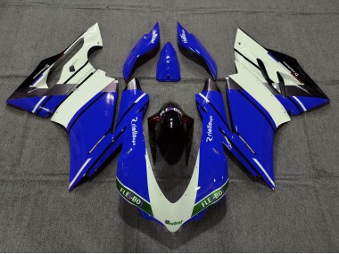 Tiefes Blau OEM Stil 15-17 Ducati 959 1299 Motorrad Verkleidung