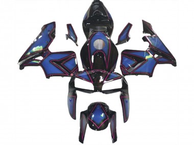 Tiefes Blau & Rosa Umriss 05-06 CBR600RR Motorrad Verkleidung