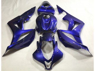 Tiefes Blau Schlicht 07-08 CBR600RR Motorrad Verkleidung