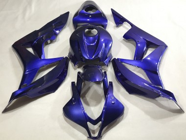 Tiefes Blau Schlicht 07-08 CBR600RR Motorrad Verkleidung