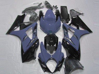 Tiefes Blau & Schwarz 07-08 GSXR 1000 Motorrad Verkleidung