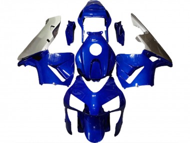 Tiefes Blau & Silber 03-04 CBR600RR Motorrad Verkleidung