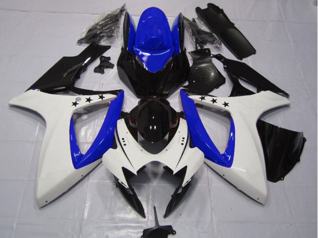 Tiefes Blauer Stern 06-07 GSXR 600-750 Motorrad Verkleidung