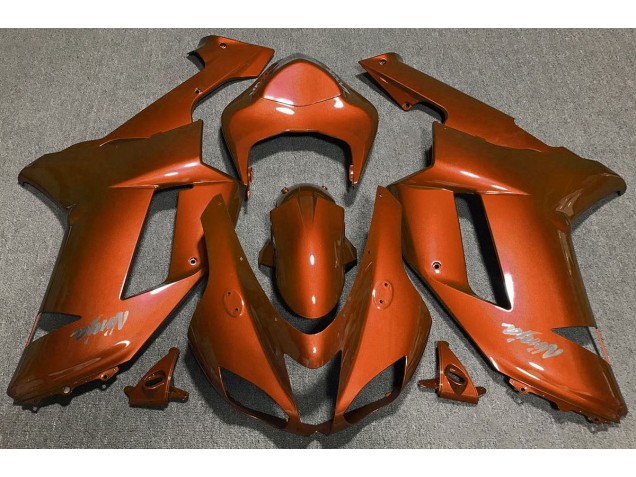 Tigerorange 07-08 ZX6R Motorrad Verkleidung Tigerorange 07-08 ZX6R Motorrad Verkleidung