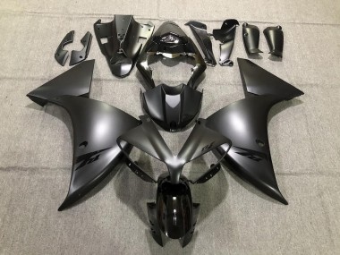 Total Schwarz 12-14 R1 Motorrad Verkleidung