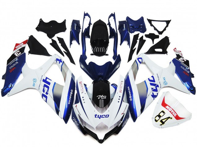 Tyco Benutzerdefinierter Glanzstil 08-10 GSXR 600-750 Motorrad Verkleidung