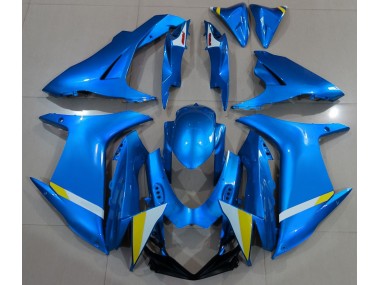 Vollglanz Hellblau 11-24 GSXR 600-750 Motorrad Verkleidung
