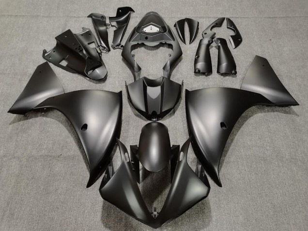 Vollmatt Schwarz 09-11 R1 Motorrad Verkleidung
