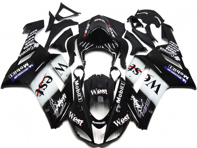 West Gloss Slick 07-08 ZX6R Motorrad Verkleidung