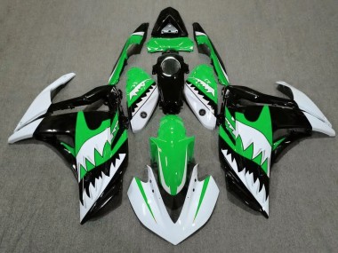 Weißer Hai & Grün 15-18 R3 Motorrad Verkleidung