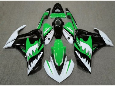 Weißer Hai & Grün 15-18 R3 Motorrad Verkleidung